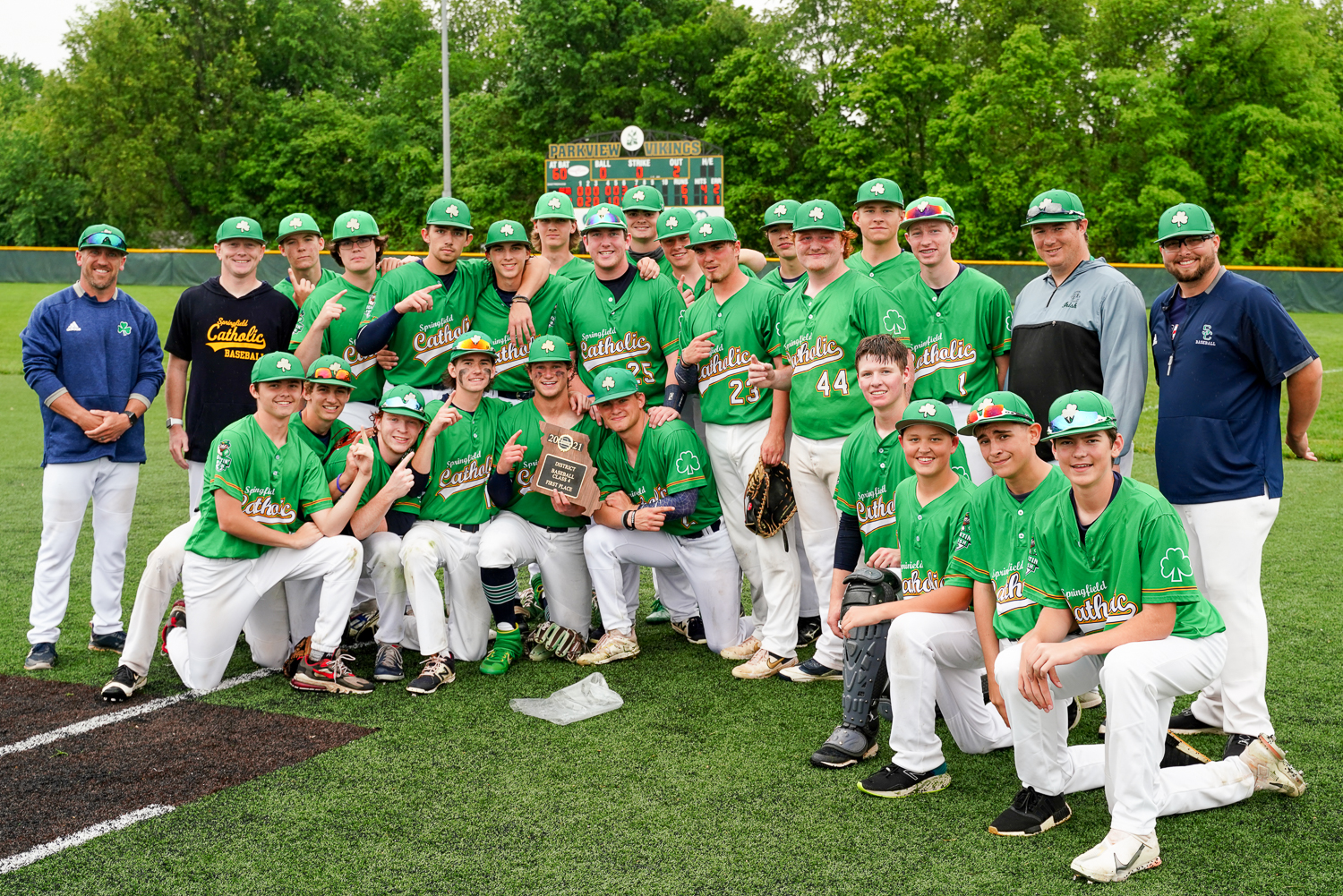 Victory over Ava gives Irish back-to-back District Championships